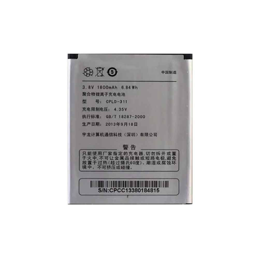 Batería para COOLPAD ivviS6-S6-NT/coolpad-cpld-311